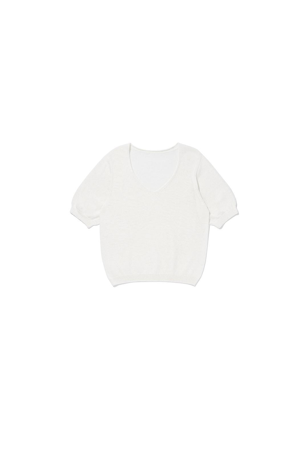 été Puff Sleeve P/O White
