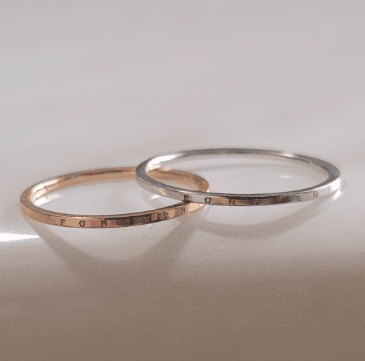 유기견 후원 기부 1mm 써지컬 영원 실반지