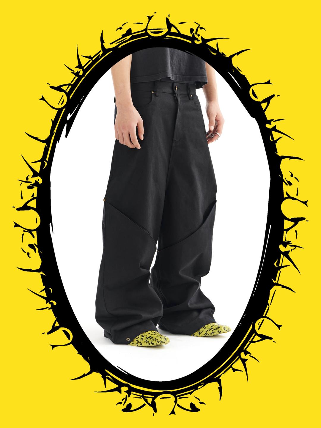 Flawed Baggy Pants (black)
