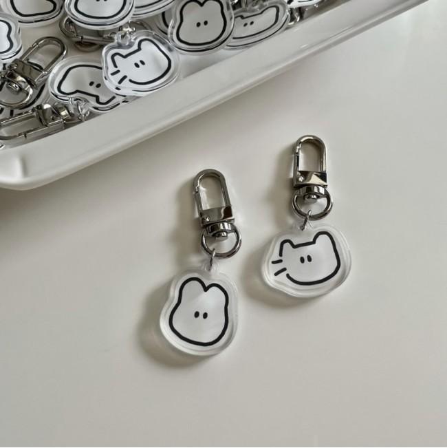 [스탠딩츄] Cuties keyring 동글 키링 2종