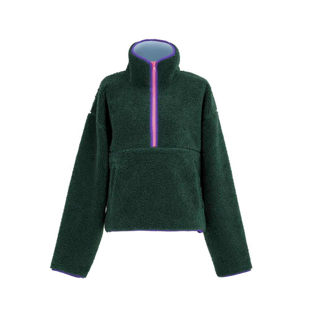 [슈스스pick]그린 주아 플리스 집업