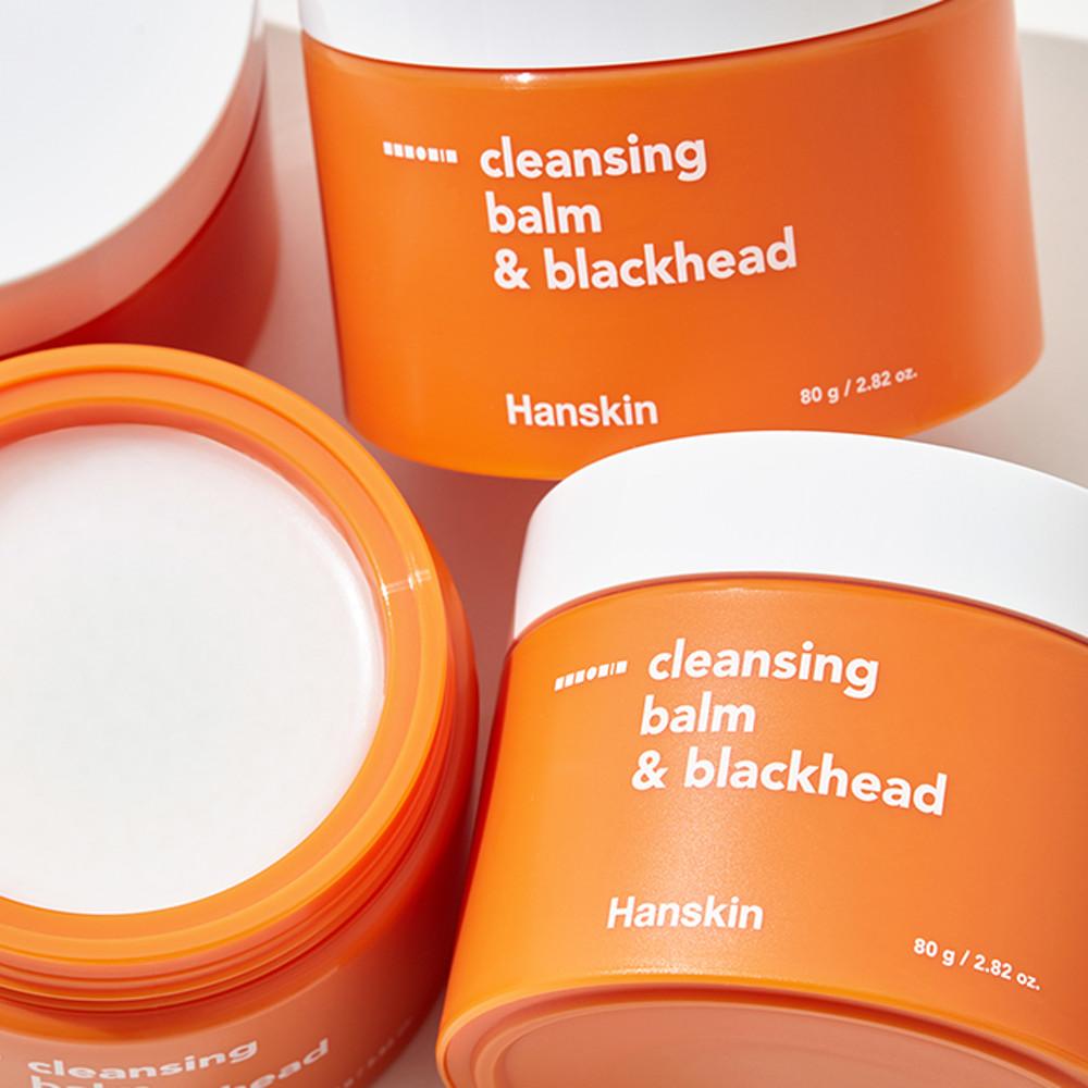 [한스킨] 클렌징밤&블랙헤드 80g 각질제거 노폐물세정