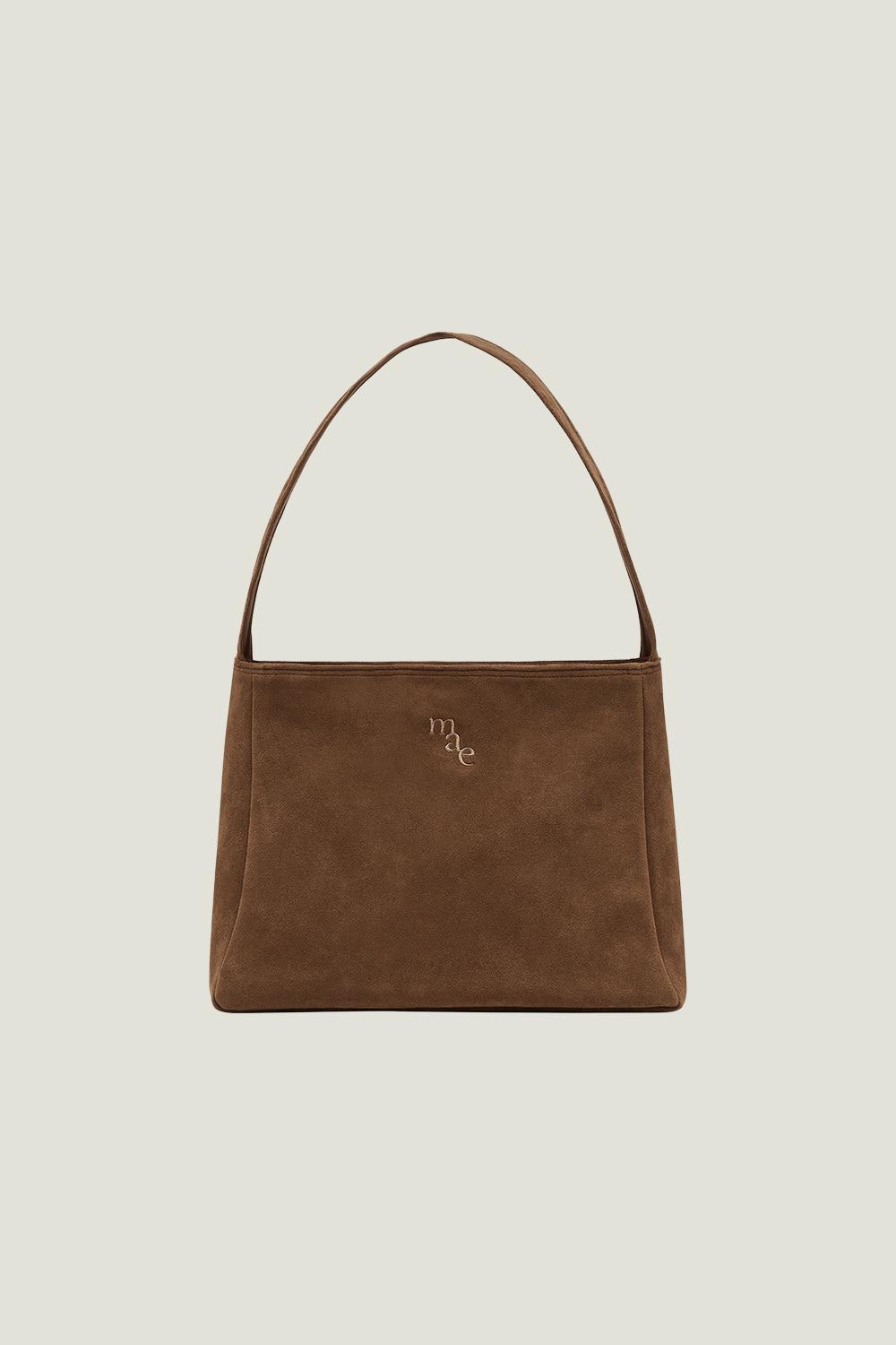 Comfy Bag _ Suede Milk Choco