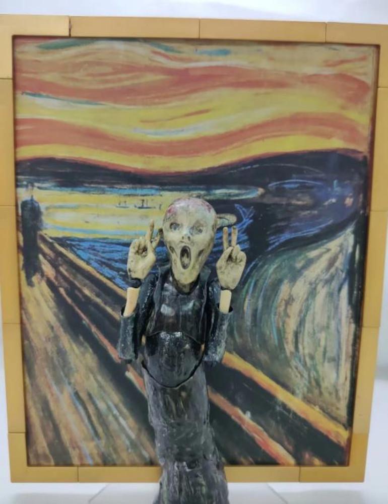 피그마 figma sp - 086 뭉크의 절규 피규어