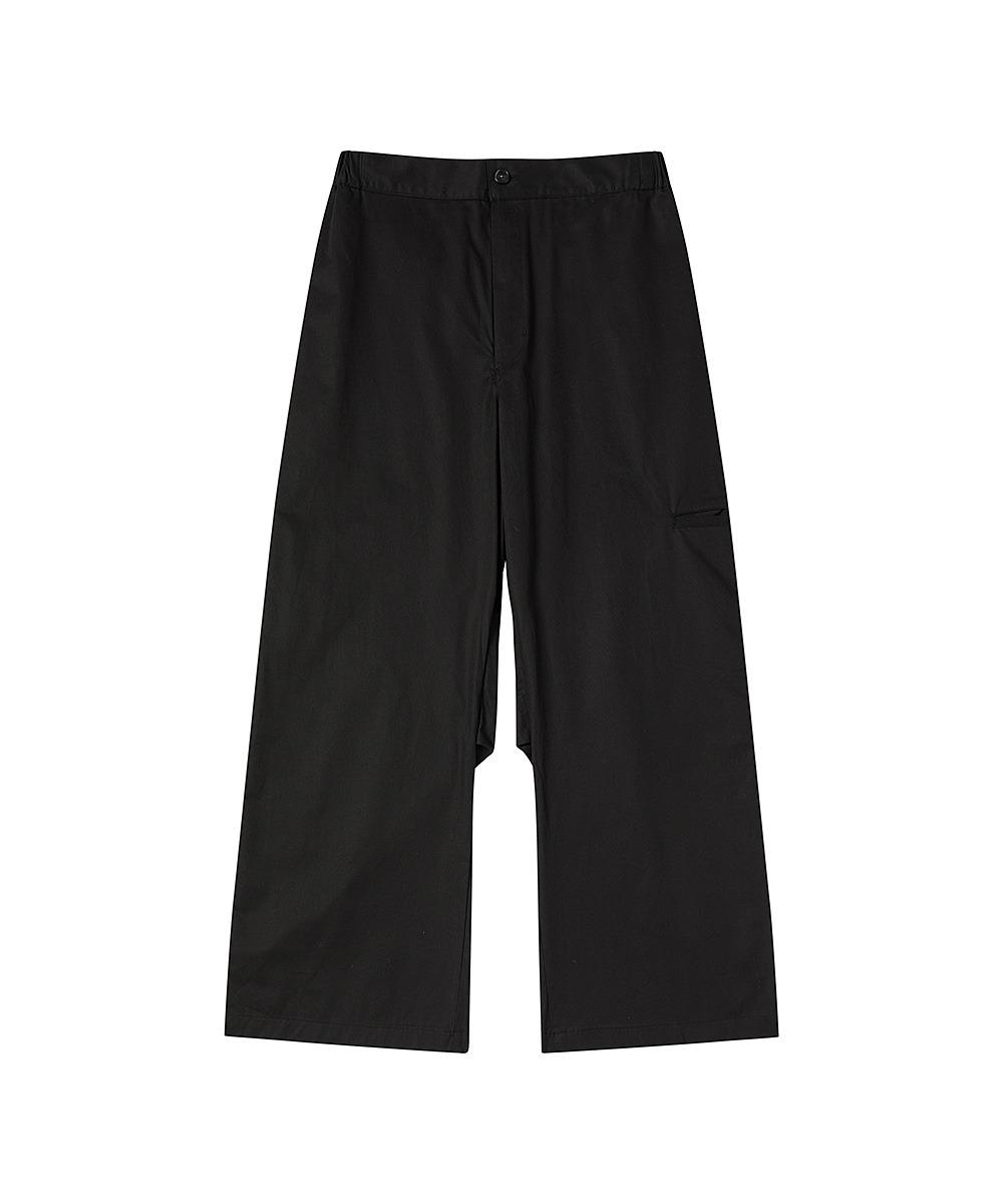 llud Incision Pocket Pants Black