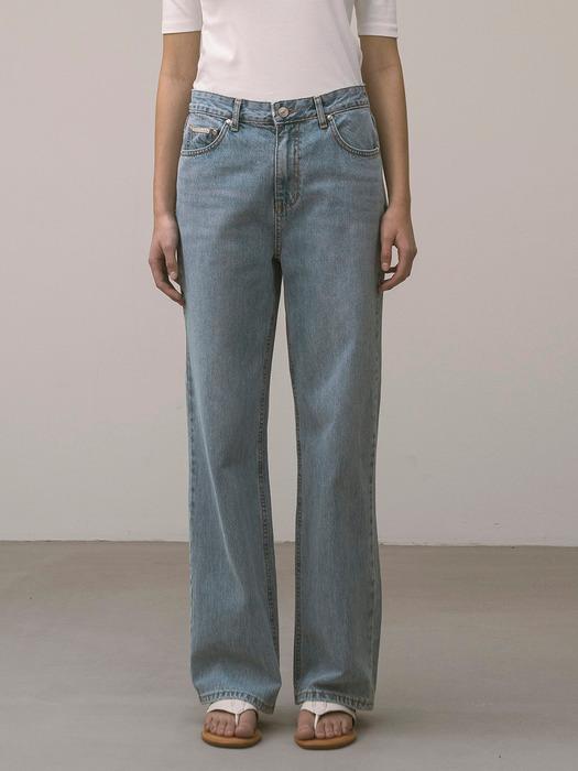 SIJN6071 90s 빈티지 아이스 데님_Light blue