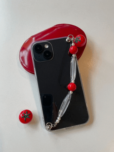 fresh fruit shop_Tomato / strap phone case