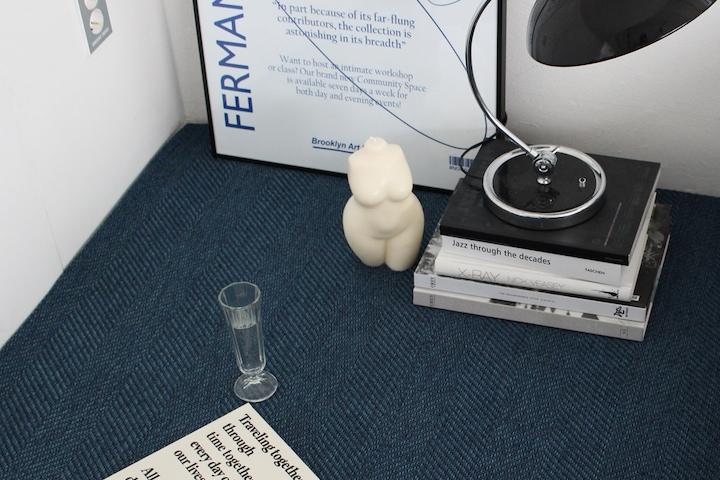 플랫 쟈가드 헤링본 자가드 러그 (4color 4size)