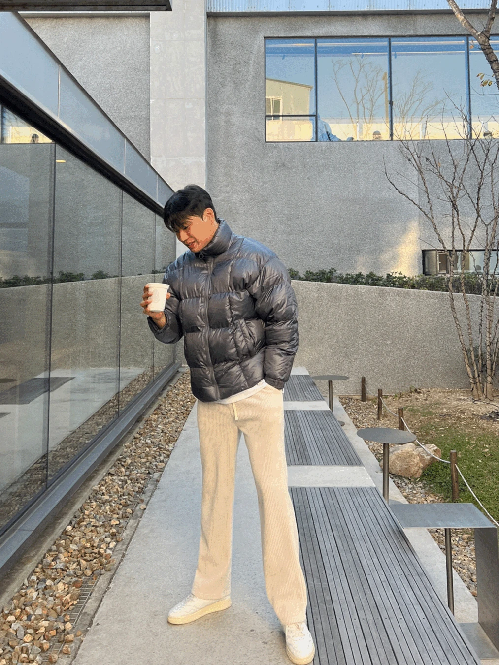 코듀로이 밴딩 플리츠(6col)