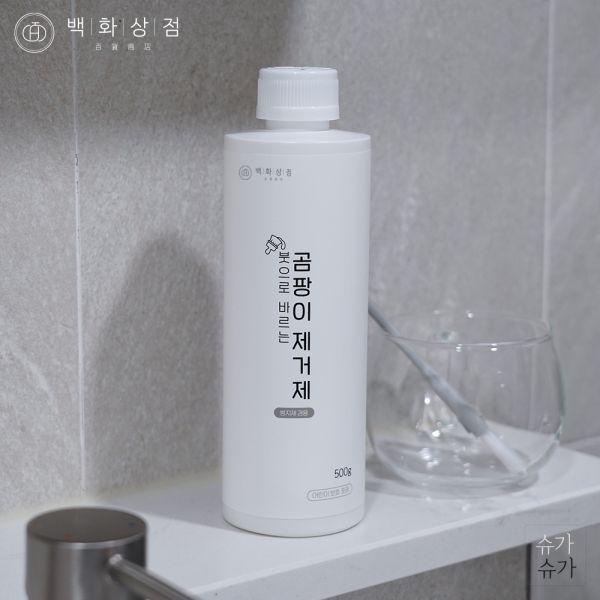 백화상점 1+1 바르는 곰팡이 제거제 젤 업소용 벽지 벽 화장실 욕실 베란다 창틀 천장, 2개