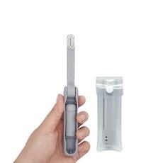 휴대용칫솔 여행용 칫솔 치약세트 접이식칫솔 고체치약