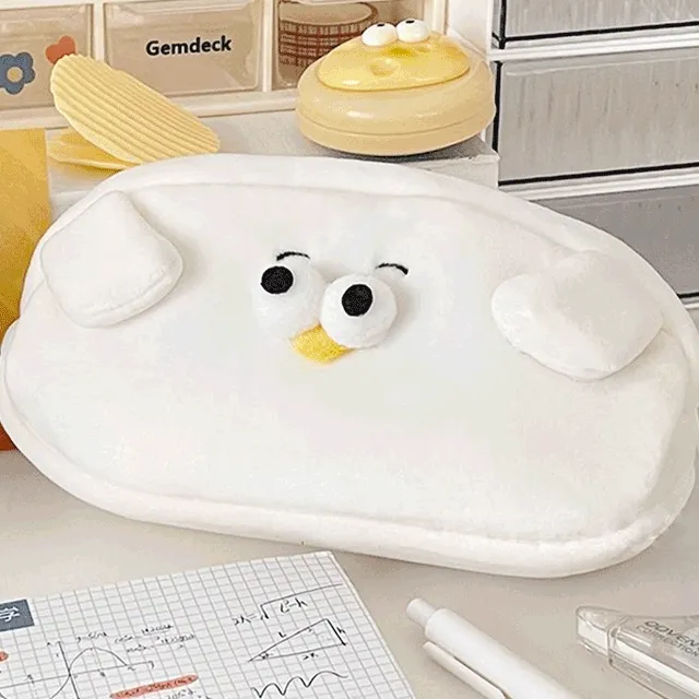 [인기템]통통한 살찐 갈매기 대용량 인형 필통