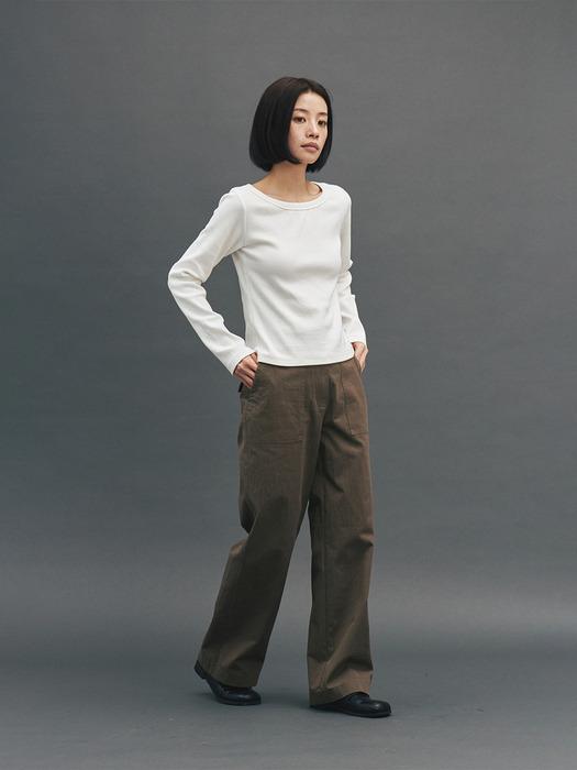 Mori FATIGUE PANTS KHAKI