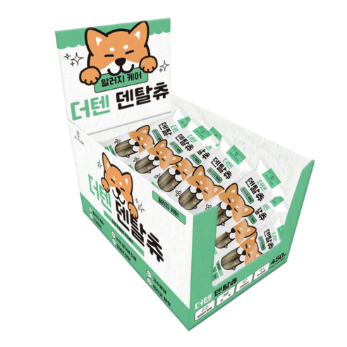버틀러 더텐 덴탈츄 강아지 간식 30개입, 알러지 케어, 450g, 1개 - 덴탈껌 | 쿠팡