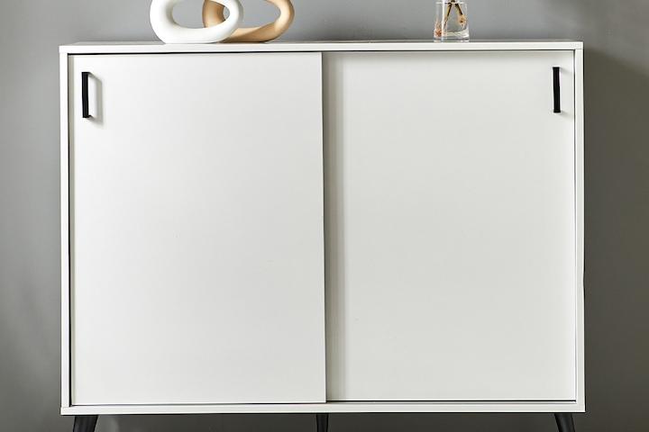 메이크 1200 슬라이딩 모듈 수납장 높은 선반 4colors