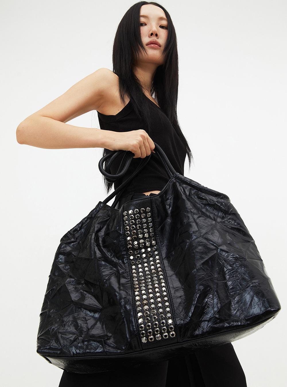 Handscratch Diamond Tote Bag