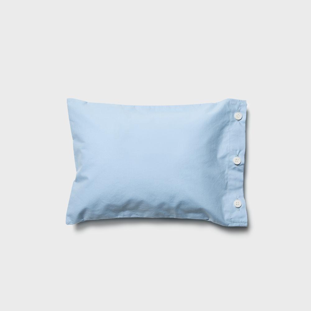 Mini button pillow Skyblue