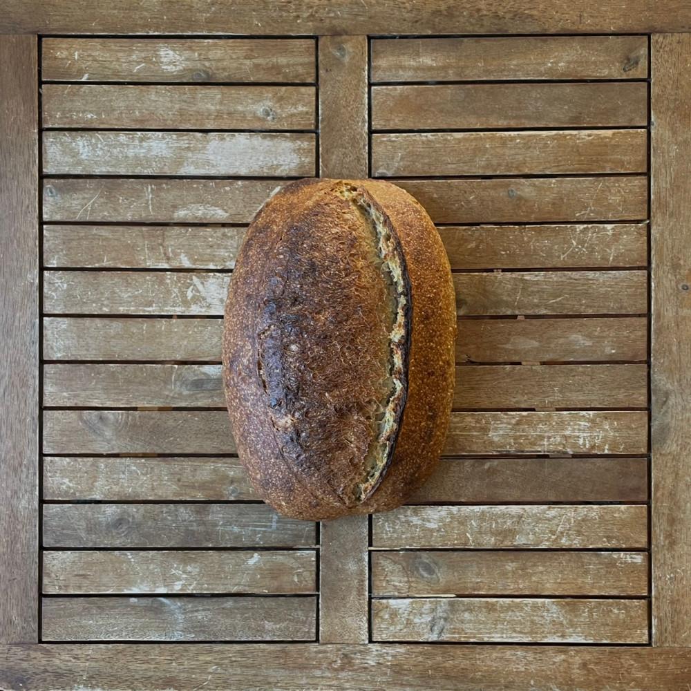 통밀 사워도우 우리통밀 비건 식사빵 (90%통밀빵) 850g [원산지:상세설명에 표시]