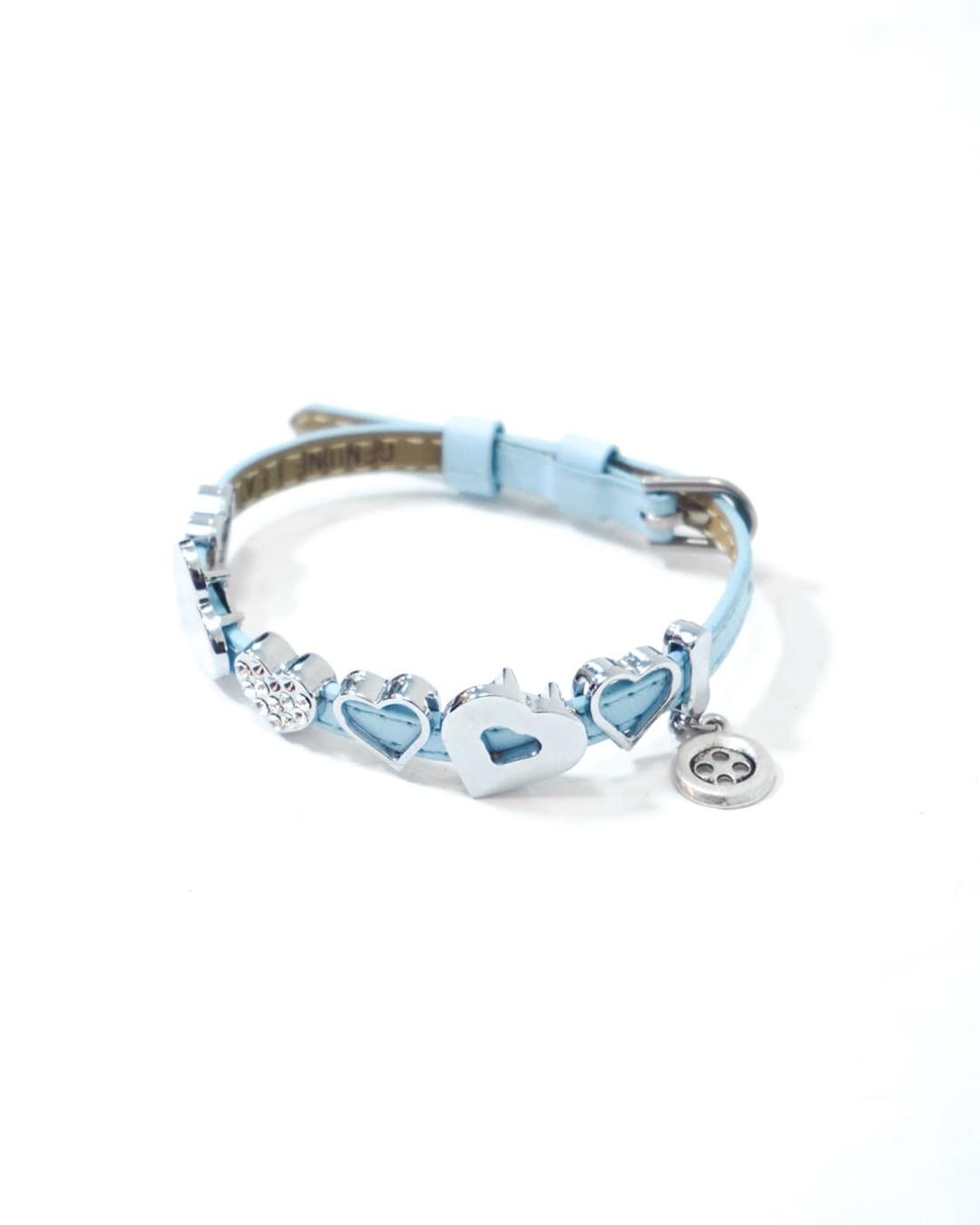 Heart heart Heart! bracelet (sky-blue) | 후루츠패밀리