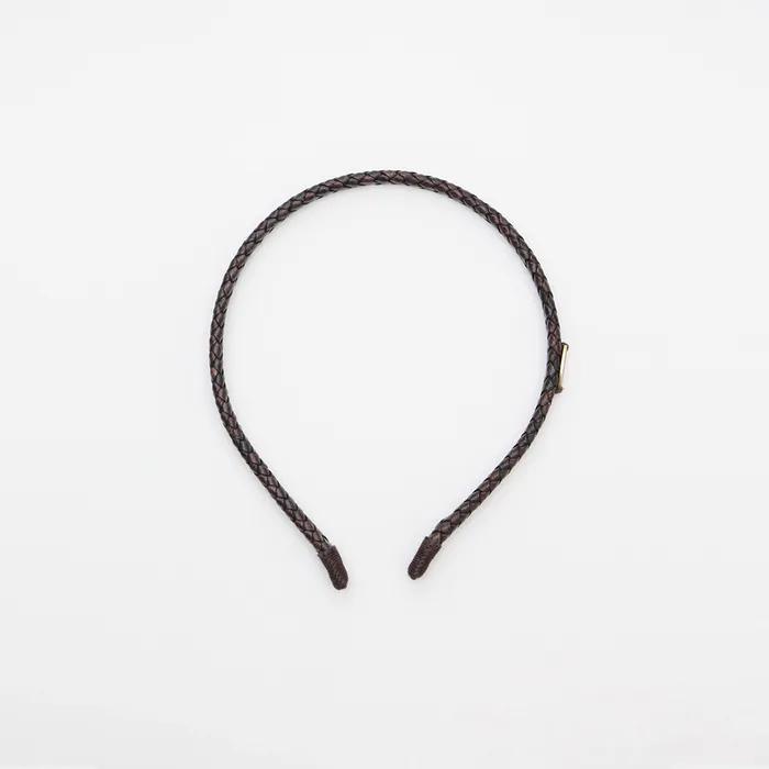 String Hairband_Deep Brown