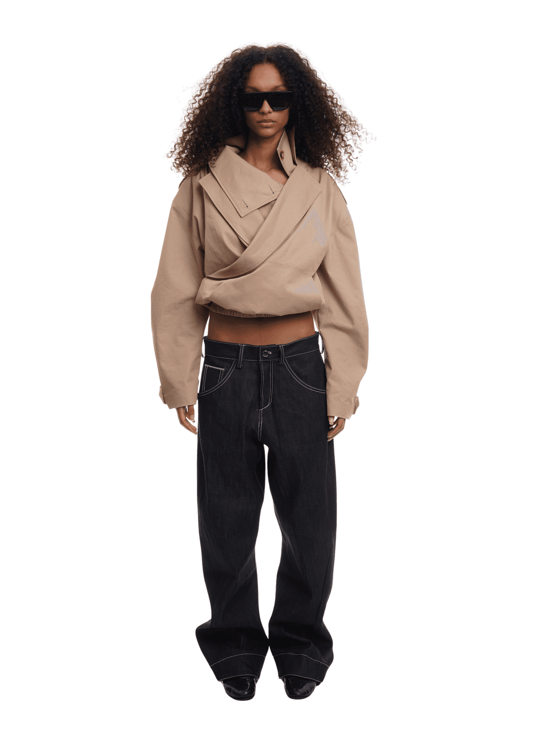 TRENCH PULL OVER IN CAMEL - Camel / XS