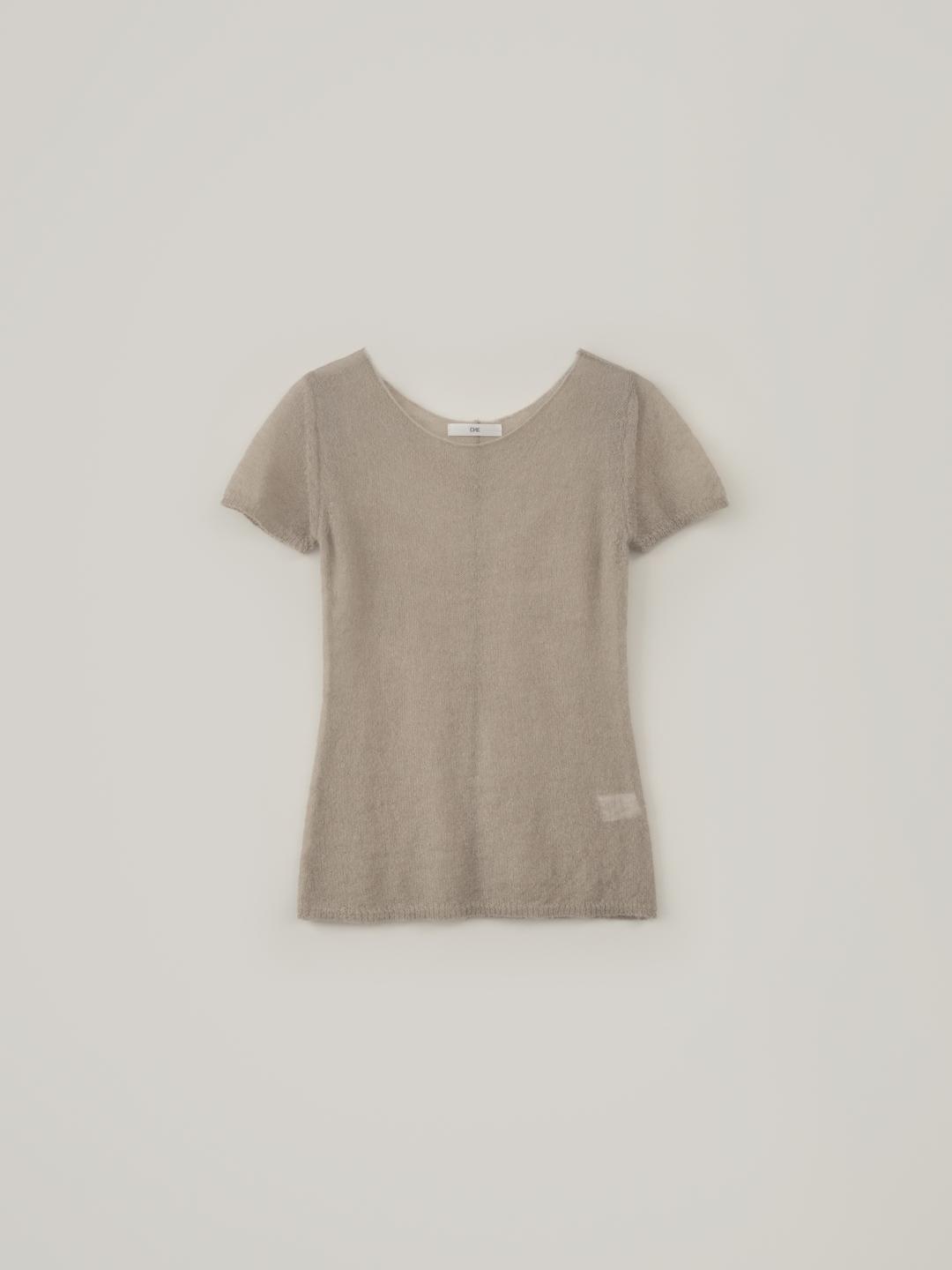 Kid Mohair Half Knit - Beige