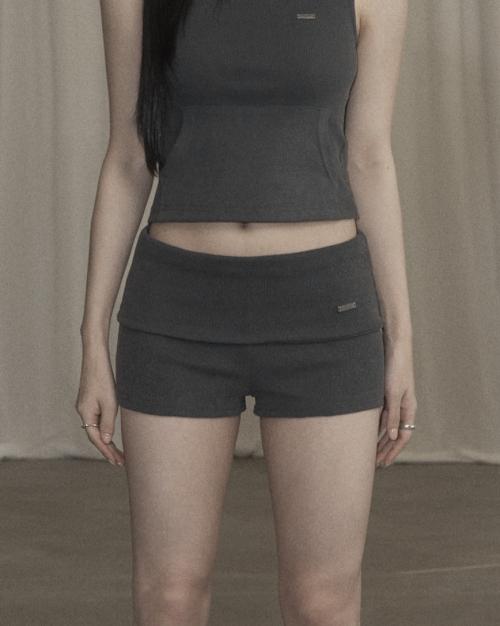 Vintage Mini Shorts (charcoal)