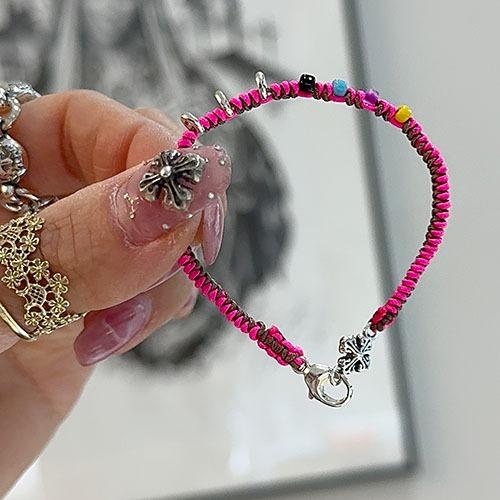 촘촘 락킹 매듭팔찌 ( 4C )