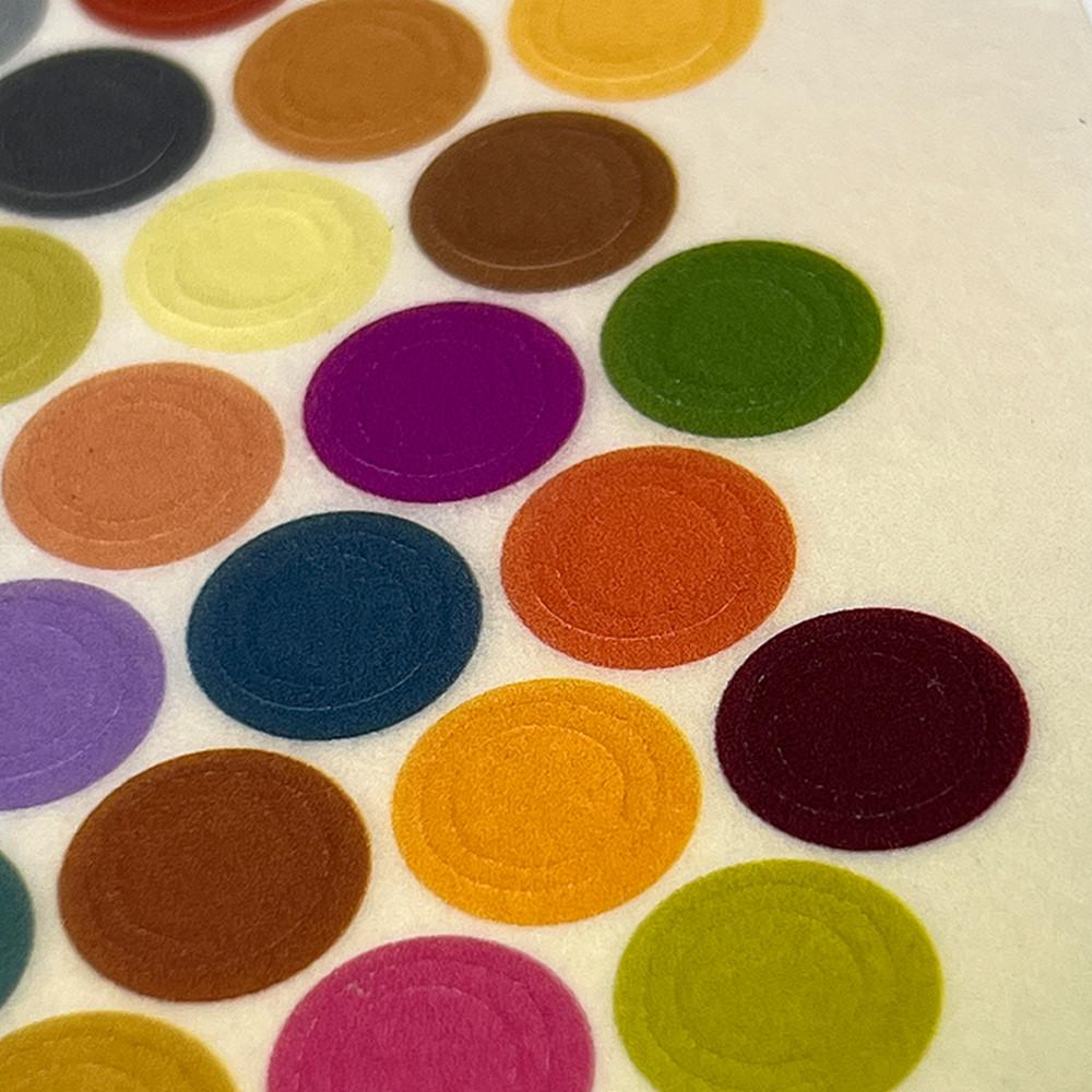 palette of zagne / 팔레트 씰스티커 / 자그네 색감 스티커 (1 sheet)