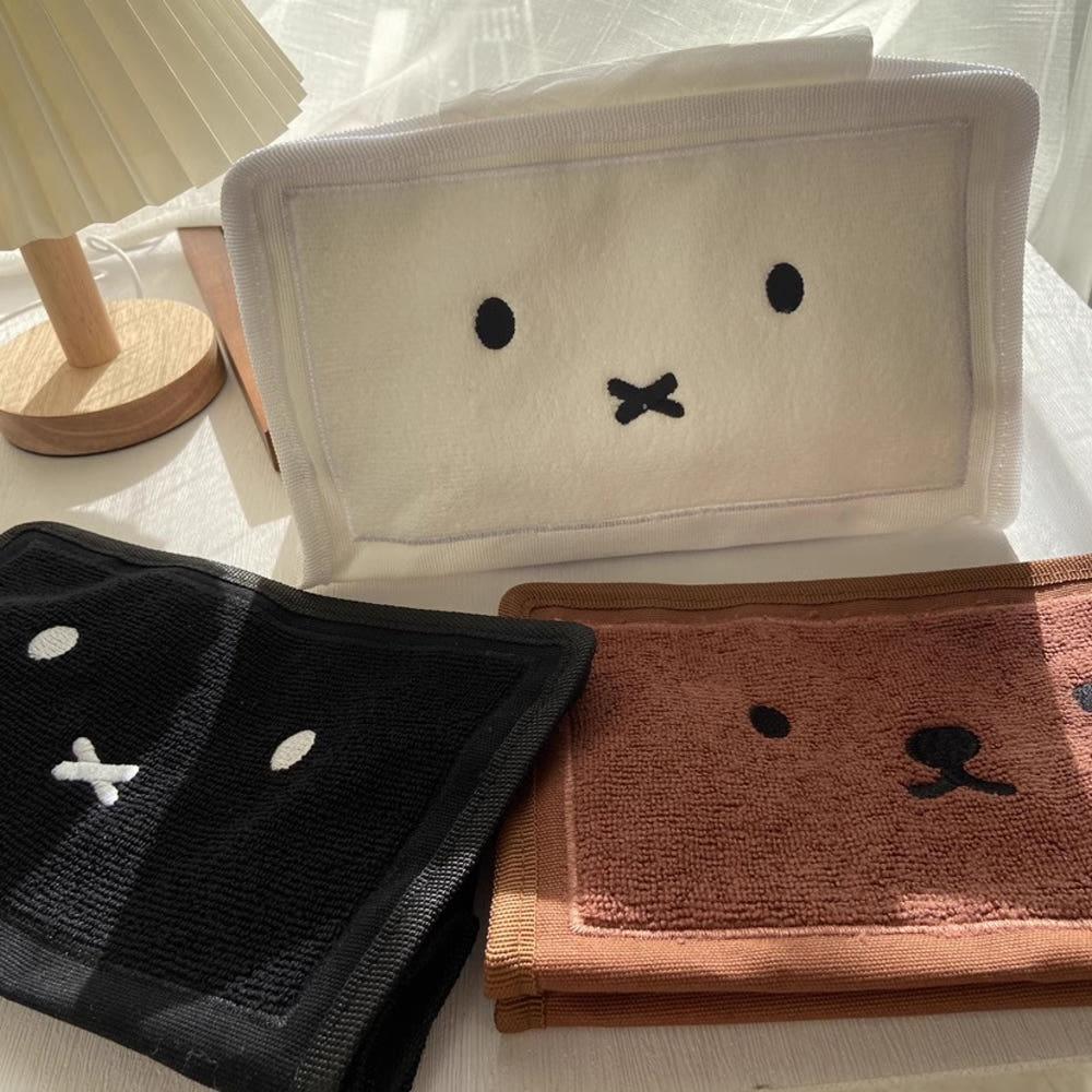 미피 티슈 커버 케이스 차량용 휴지 커버 사각