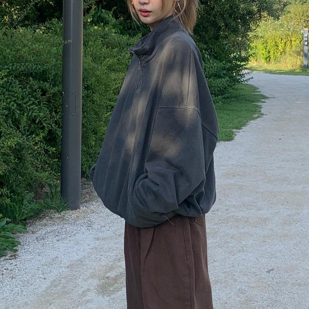 QUARTER ZIP sweatshirt[5일 수 자정까지 신상할인]