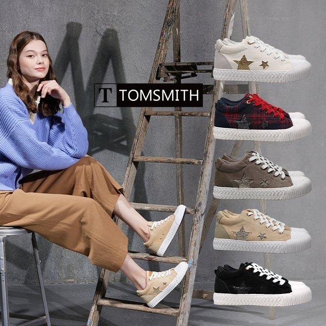 탐스미스 코듀로이스니커즈-A 로우탑