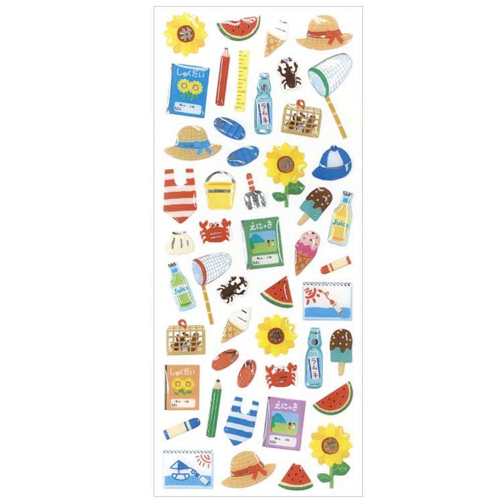 액티브코퍼레이션 여름 드롭 스티커 (여름방학 517)