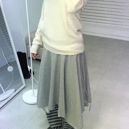 Hug off-shoulder knit [3c]