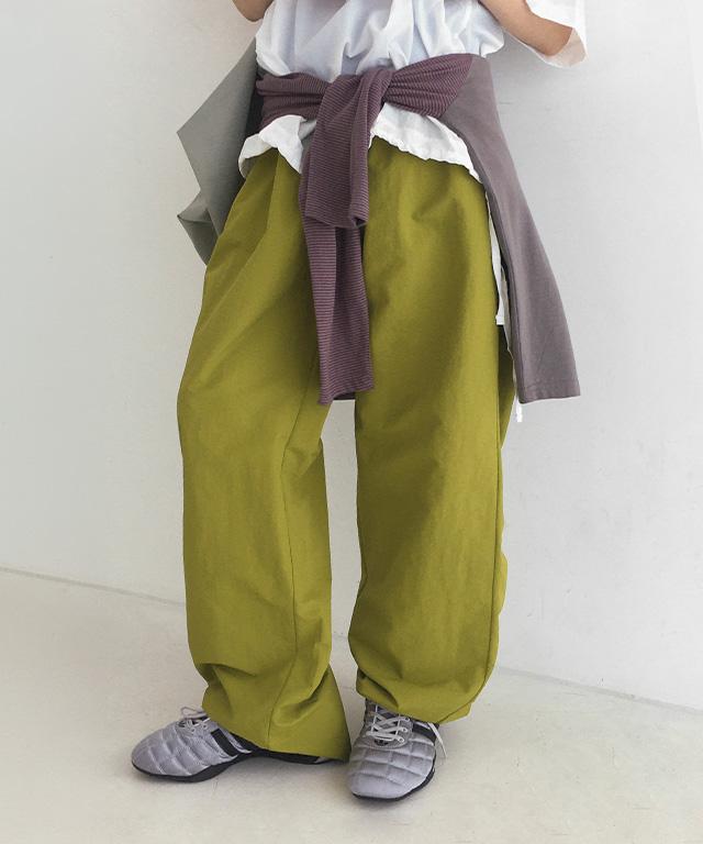 데일리쥬 [22만장판매/MADE] 데어 밴딩 팬츠