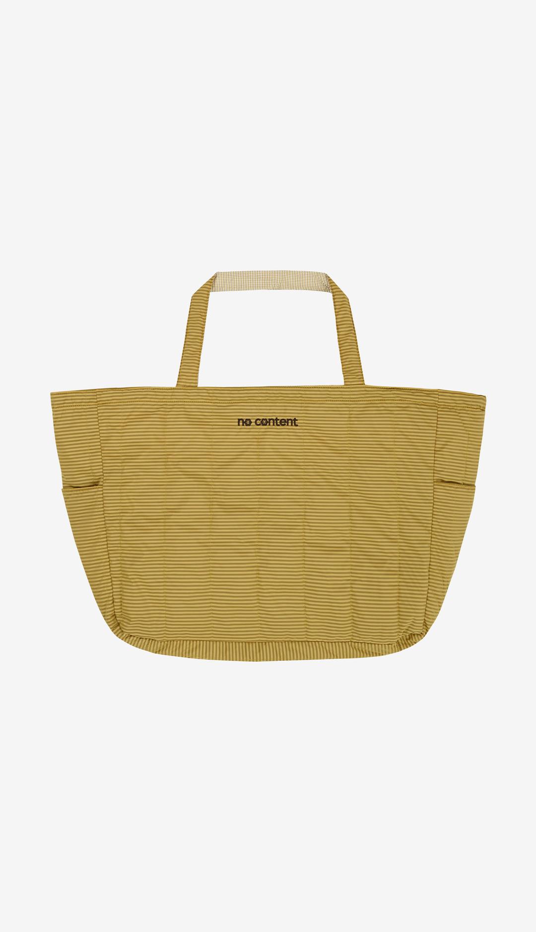 [08월 22일 예약발송]255. Two-way Quilting Big Bag _ Mustard