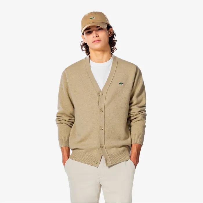 남성 브이넥 방모 가디건 AH660E-55N 02S