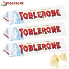 예이니식품 토블론 스위스 삼각 화이트 초콜릿 3개(100gx3개), 100g, 3개