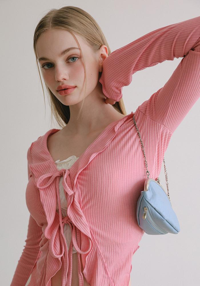 웨이브 릴리 가디건