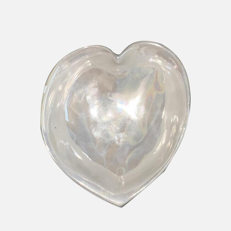[나이트프루티] small heart dish (pearl)