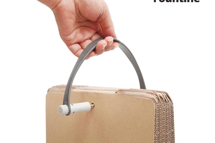 박스 분리수거 도구 파운틴 리사이클러