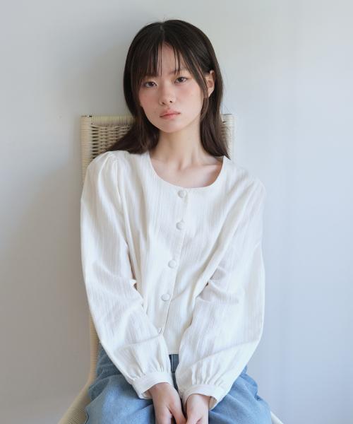 TUCKLINE SOFT SHIRT_IVORY
