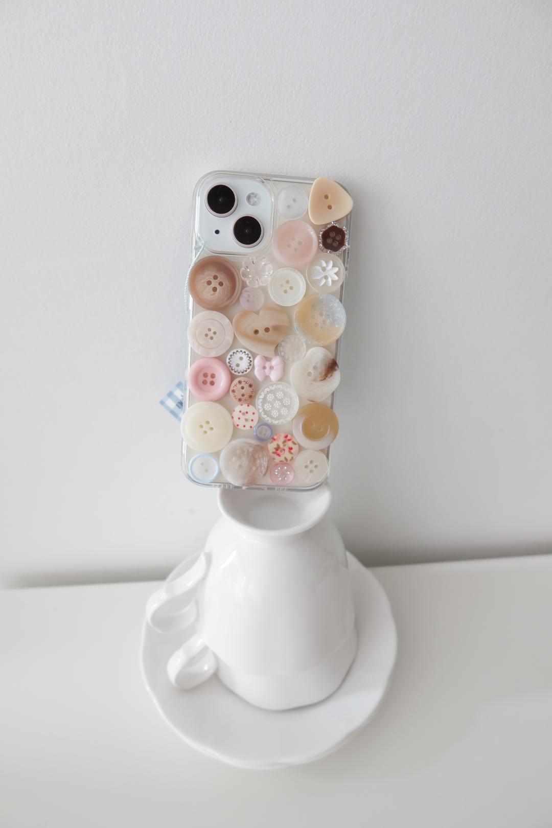 Brown fairy Button case