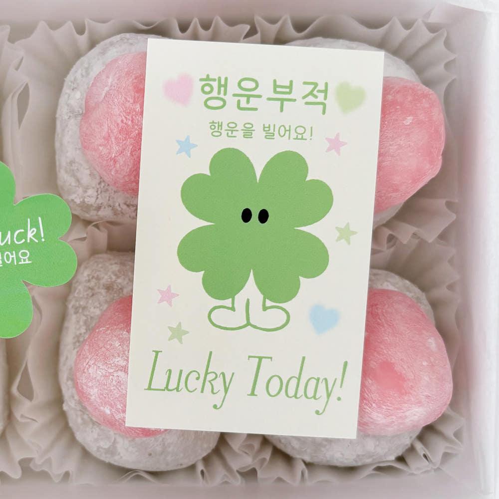 행운 부적 카드 (50매) 행운을 빌어요