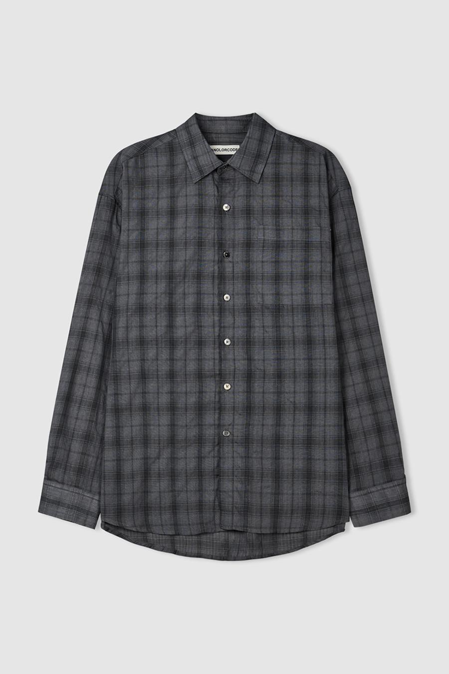 [5.2 RESTOCK] Kish Check Shirt (Black)