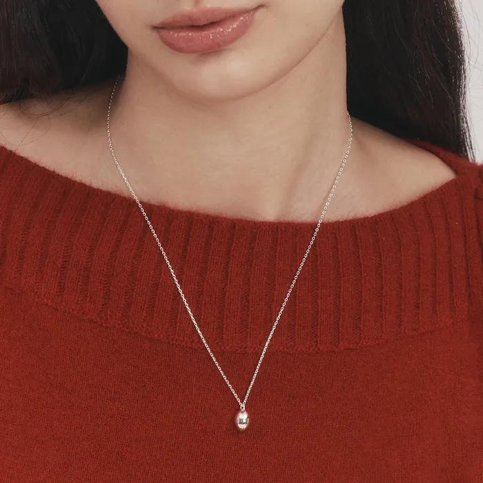 [레드벨벳 슬기 착용] pebble long necklace