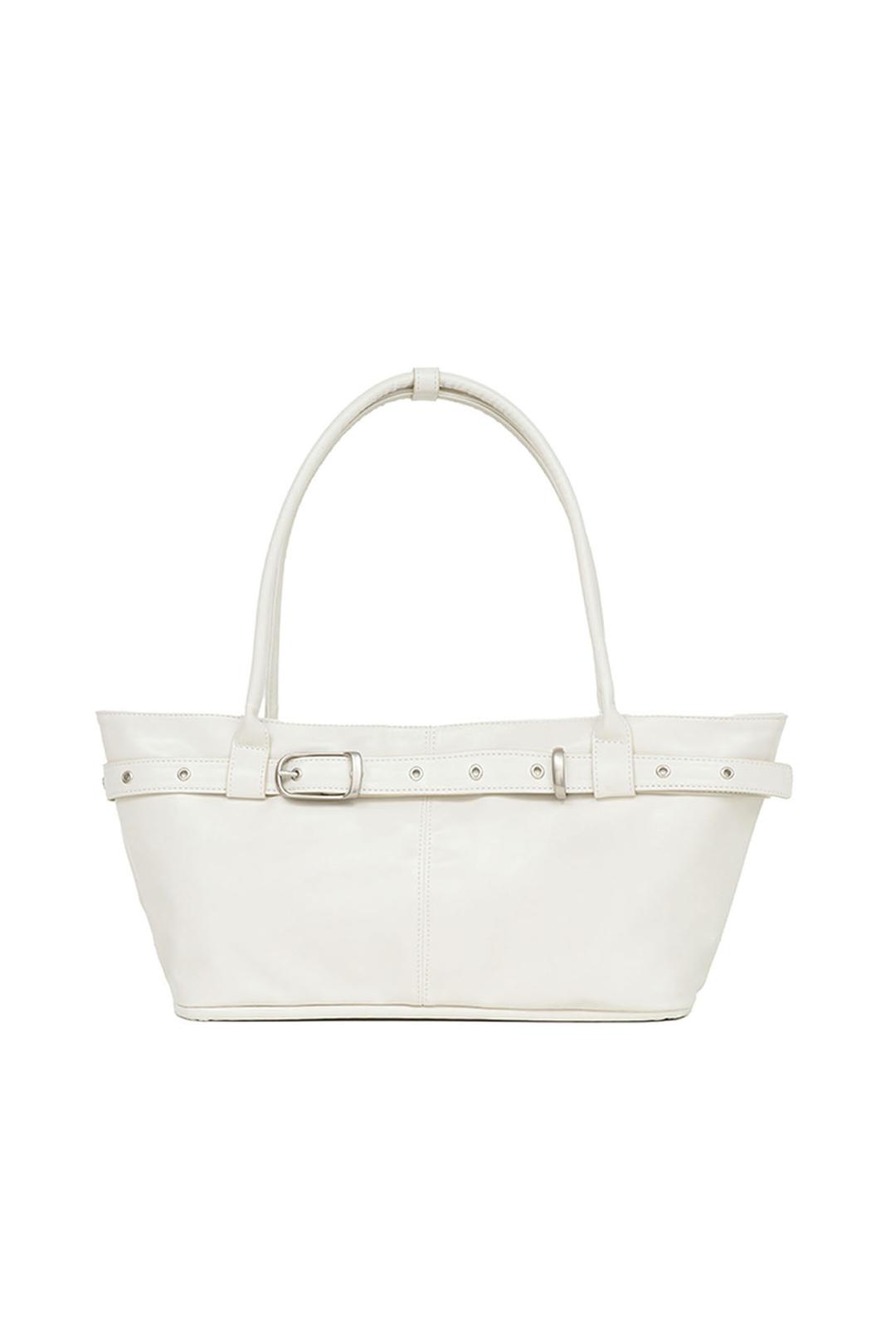 8/25 예약배송 [7차 재입고] 벨티드 보트 백 belted boat bag (oyster)