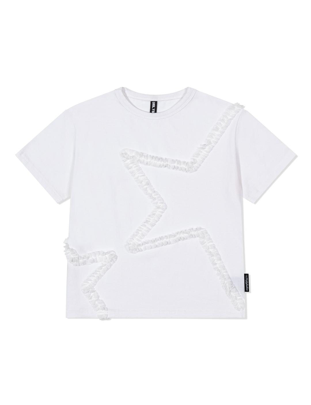 STAR BASIC T-SHIRT(WHITE)