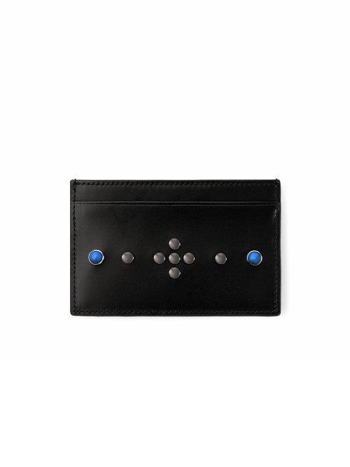 RIVET CARD HOLDER - BLACK