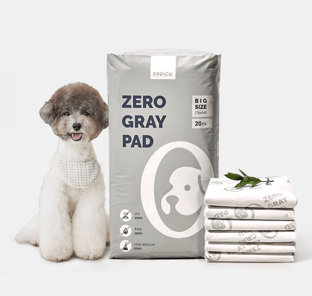 피피픽 제로그레이패드 안전한 강아지 배변패드 M/L 사이즈
